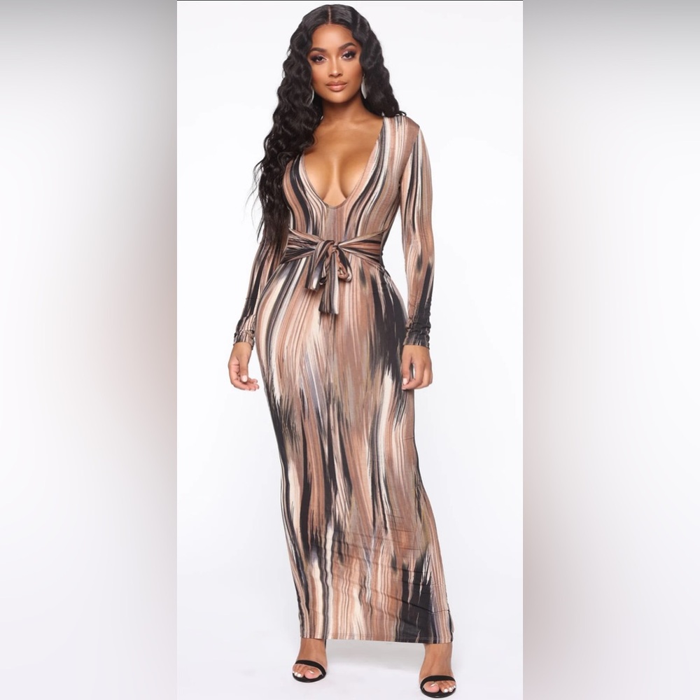 Mind Of My Own Maxi Dress